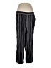 Jessica Simpson 100% Viscose Checkered-gingham Black Casual Pants Size L - photo 1