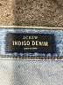 J.Crew 100% Cotton Stars Blue Denim Shorts Size 25 waist - photo 3