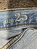 J.Crew 100% Cotton Stars Blue Denim Shorts Size 25 waist - photo 5