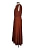 Zara Solid Brown Casual Dress Size L - photo 6