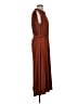 Zara Solid Brown Casual Dress Size L - photo 5
