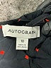 Autograph Polka Dots Black Long Sleeve Blouse Size 10 - photo 7