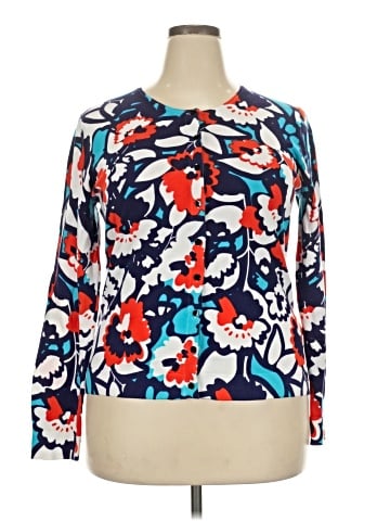 August Silk Long Sleeve Blouse (view 1)