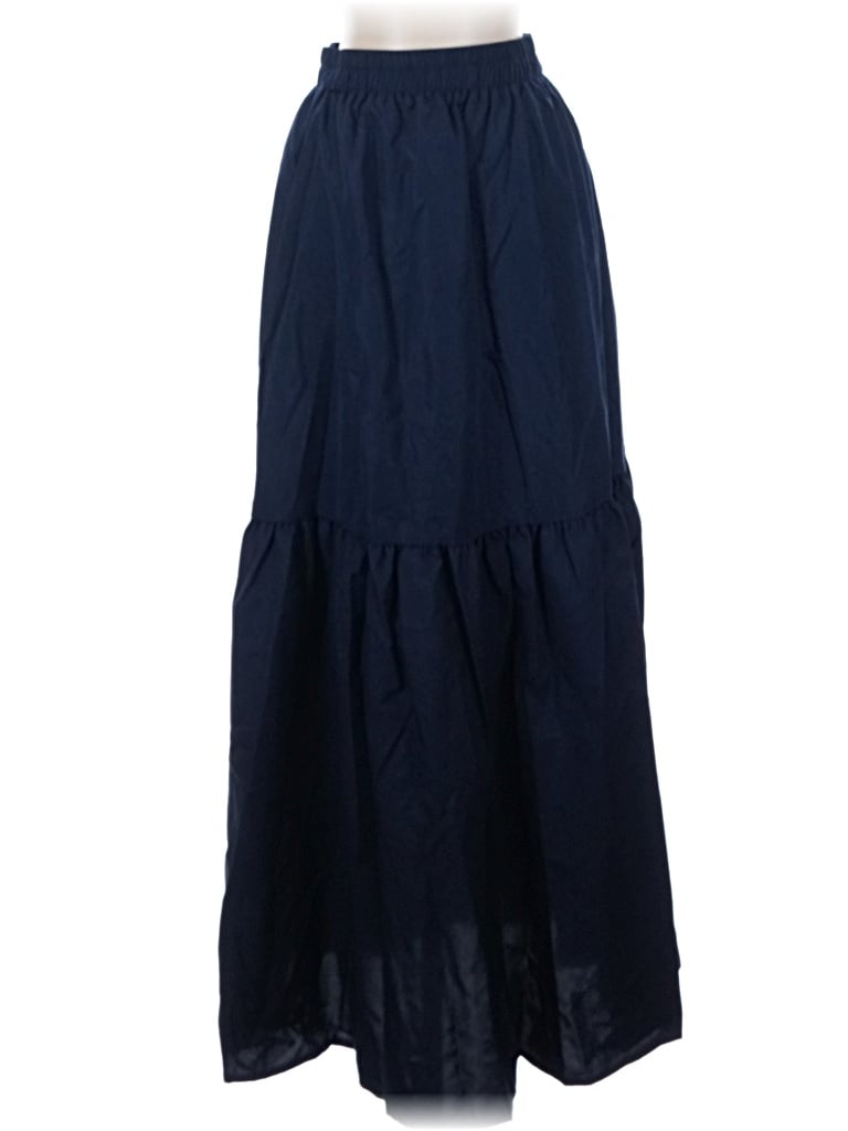 Zanzea Collection Casual Skirt In Blue