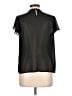 Haute Monde 100% Polyester Black Short Sleeve Blouse Size L - photo 2