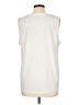 Ann Taylor Ivory Sleeveless Blouse Size L - photo 2