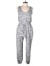 Cherish Tweed Gray Jumpsuit Size L - photo 1