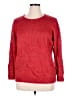 Cathy Daniels Tweed Red Pullover Sweater Size 1X - photo 1