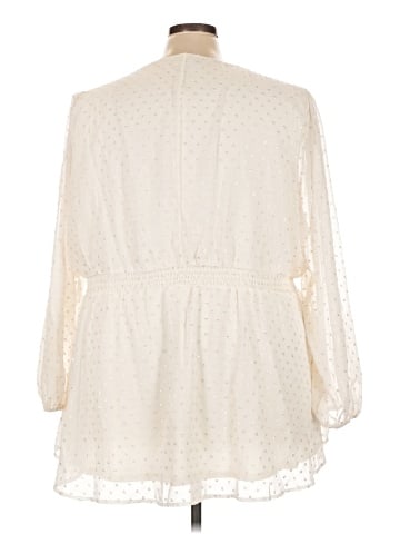 Lane Bryant Long Sleeve Blouse (view 2)