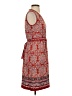 Max Studio Paisley Red Casual Dress Size XS - photo 4