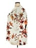 Lularoe Floral Ivory Short Sleeve Blouse Size 22 - 24 - photo 5