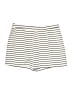 Zara Basic Stripes Ivory Shorts Size L - photo 1