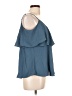 Bobeau Teal Blue Sleeveless Blouse Size L - photo 4