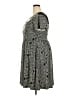 Hot Topic Paisley Gray Casual Dress Size 5X (5) - photo 5