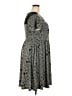 Hot Topic Paisley Gray Casual Dress Size 5X (5) - photo 4