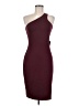 Express Solid Burgundy Cocktail Dress Size XS - photo 1