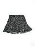 Zara 100% Cashwool Floral Black Skort Size S - photo 1