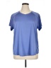 Tek Gear Blue Short Sleeve Top Size 1X - photo 1