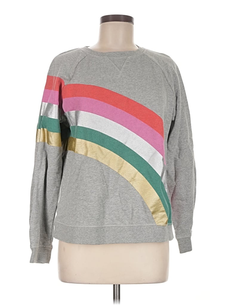 Pre-owned Boden Sweatshirt In Gray