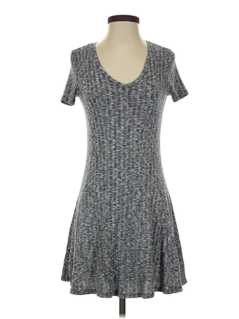 Pre-owned Dolan Casual Dress In Gray