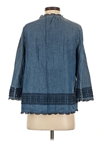 Holding Horses 3/4 Sleeve Blouse (view 2)
