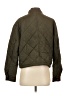 DKNY 100% Polyester Solid Green Jacket Size S - photo 2