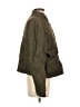 DKNY 100% Polyester Solid Green Jacket Size S - photo 4