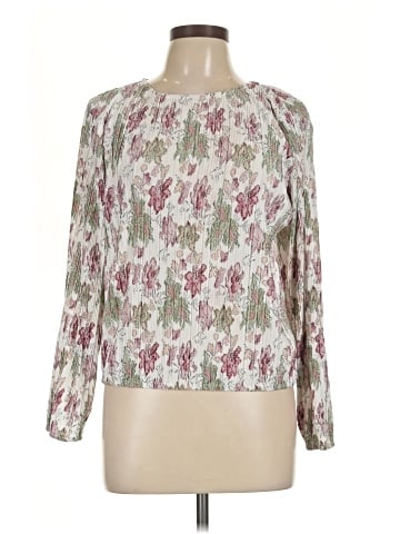 Ann Taylor Factory Long Sleeve Blouse (view 1)