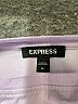 Express 100% Cotton Purple Short Sleeve Top Size XL - photo 7