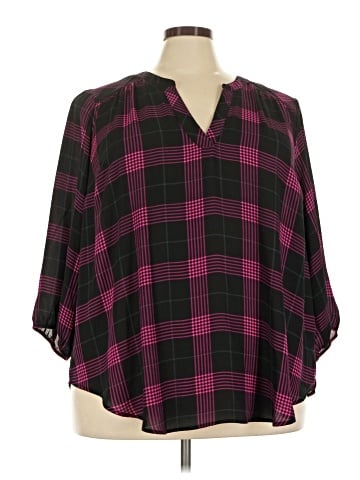 Torrid 3/4 Sleeve Blouse (view 1)