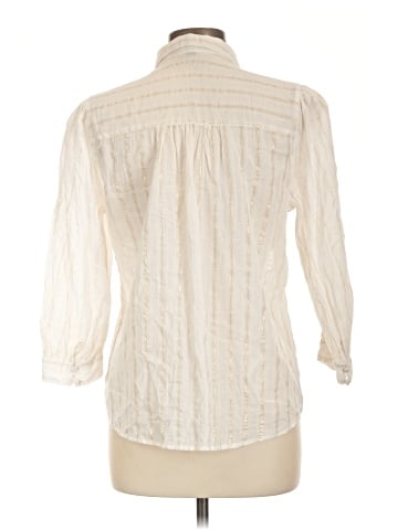 Express 3/4 Sleeve Button-Down Shirt (view 2)