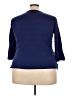 Beverly Drive Blue 3/4 Sleeve Top Size 3X - photo 2