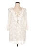 Daniel Rainn 100% Rayon Ivory 3/4 Sleeve Blouse Size 1X - photo 1