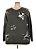Torrid Camo Gray Pullover Sweater Size 3X Plus (3) - photo 1