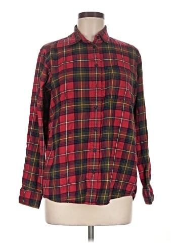 Uniqlo Long Sleeve Button-Down Shirt (view 1)