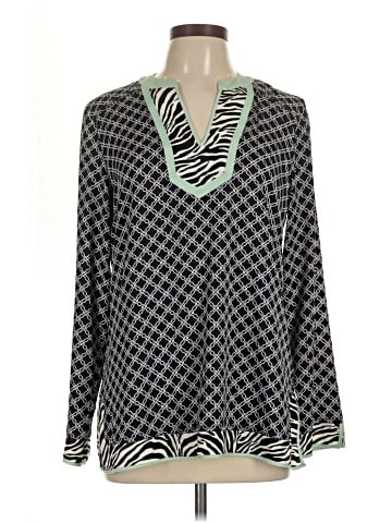 Dana Buchman Long Sleeve Blouse (view 1)