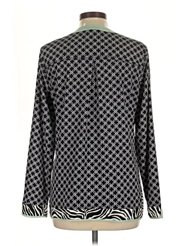 Dana Buchman Long Sleeve Blouse (view 2)