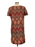 AGB Print Brown Casual Dress Size 12 - photo 2
