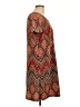 AGB Print Brown Casual Dress Size 12 - photo 4