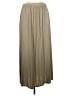 OGL Solid Tan Casual Skirt Size M - photo 1