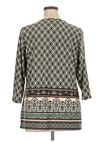 Tacera 3/4 Sleeve Blouse (view 2)