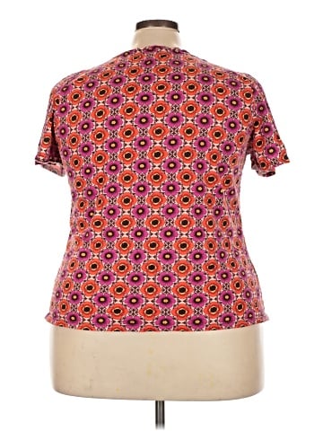 INC International Concepts Short Sleeve Blouse (view 2)