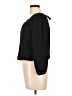 Market and Spruce 100% Polyester Black 3/4 Sleeve Top Size L - photo 5