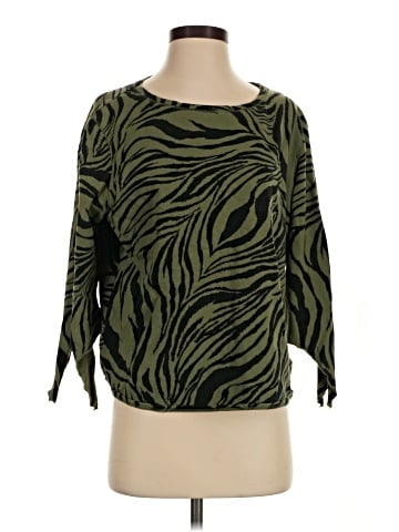Hot Cotton 3/4 Sleeve T-Shirt (view 1)