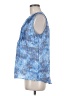Notations Blue Sleeveless Blouse Size M (petite) - photo 5