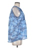 Notations Blue Sleeveless Blouse Size M (petite) - photo 4