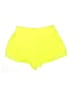 Lululemon Athletica Solid Yellow Athletic Shorts Size 10 - photo 1