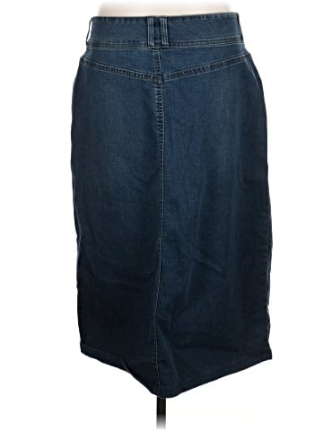 Style&Co Denim Skirt (view 2)
