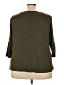 Green Envelope Green 3/4 Sleeve Blouse Size 3X - photo 2