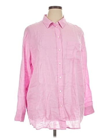 Gap Long Sleeve Button-Down Shirt (view 1)